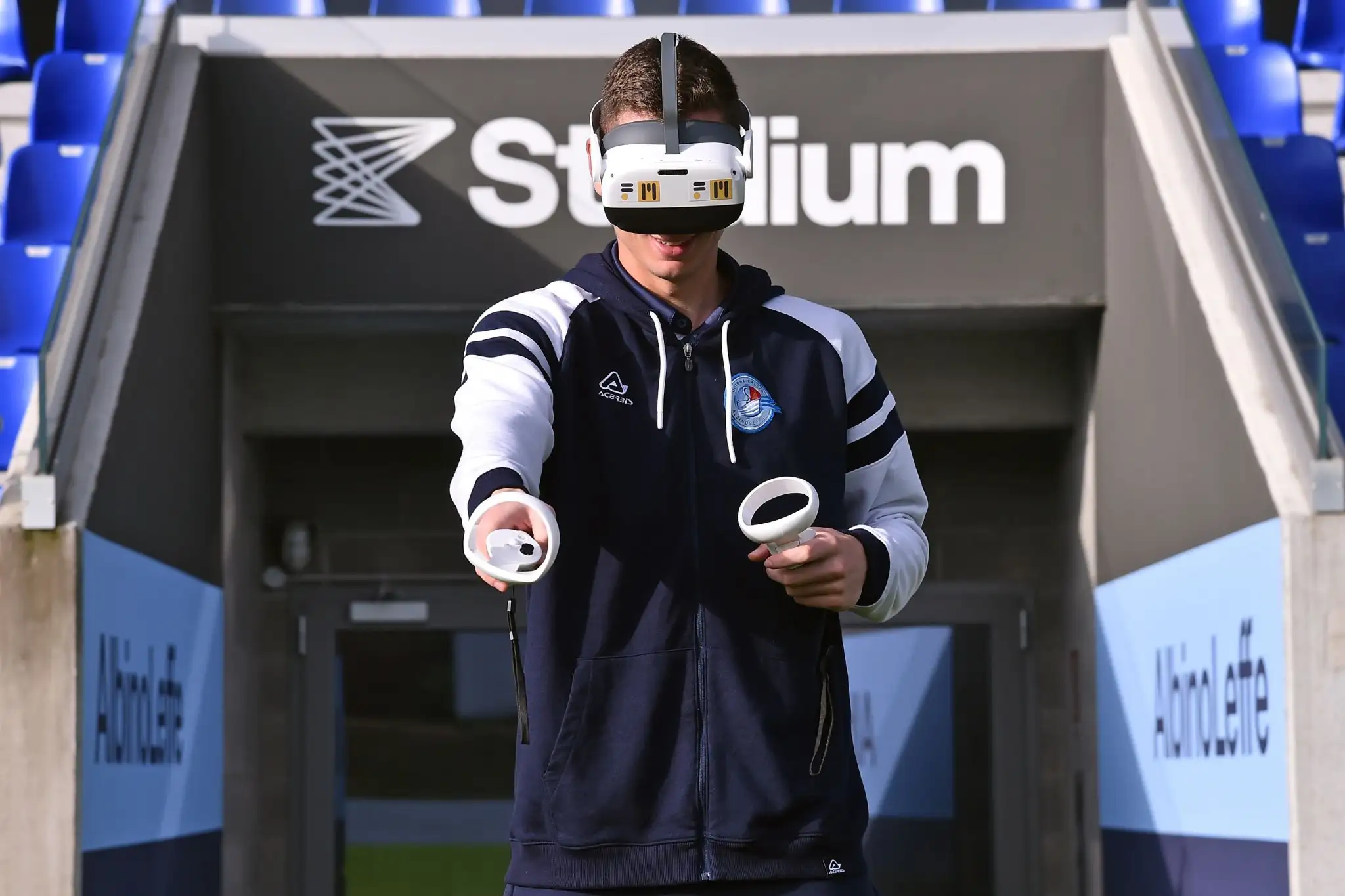 Allenamento sportivo e test dei riflessi con realtà virtuale